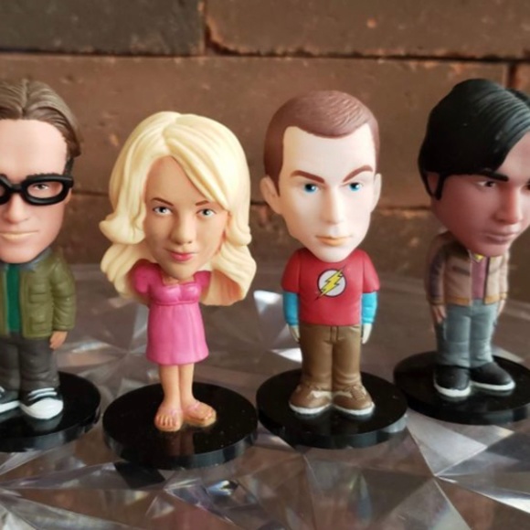 Funko Other - Big Bang Theory Set (5-Pack) Funko Mini Wacky Wobblers